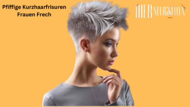 Pfiffige Kurzhaarfrisuren Frauen Frech